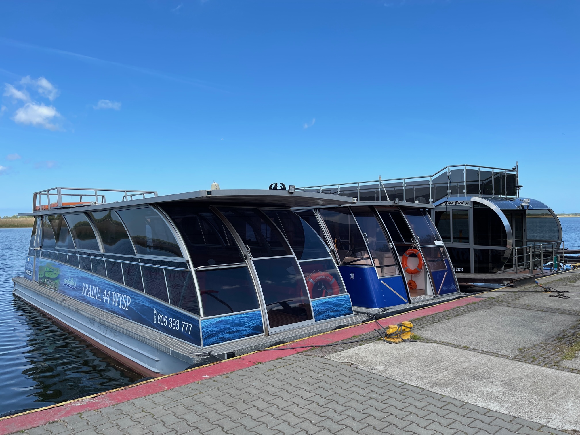 Rejs tramwajem wodnym Wodniczka lub Szuwarka po Krainie44 wysp